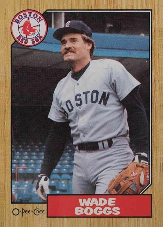 1987 O-Pee-Chee Wade Boggs #150 Baseball Card