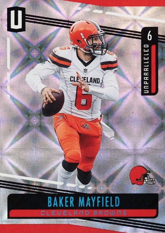 2019 Panini Unparalleled  Baker Mayfield #45 Football Card