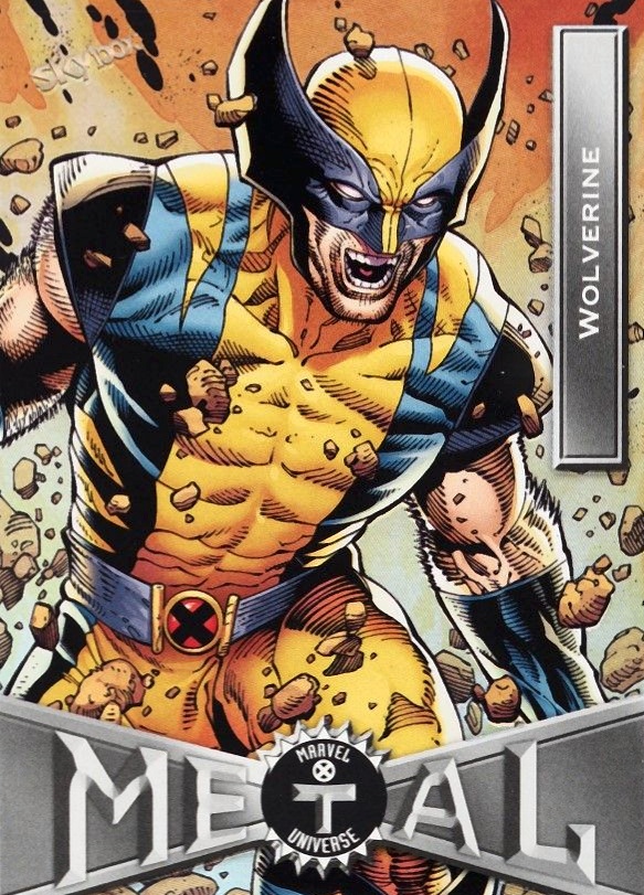 2021 Upper Deck Marvel X-Men Metal Universe Wolverine #69 Non-Sports Card