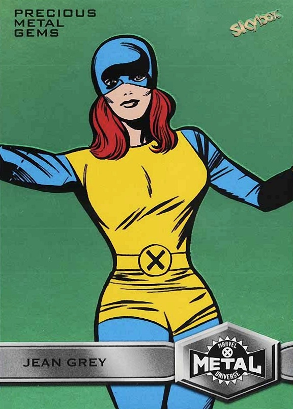 2021 Upper Deck Marvel X-Men Metal Universe Jean Grey #137 Non-Sports Card