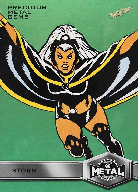 2021 Upper Deck Marvel X-Men Metal Universe Storm #160 Non-Sports Card