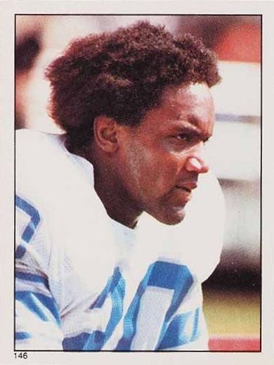 1981 Topps Stickers Billy Sims #146 Football Card