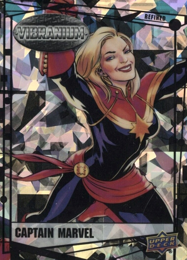2015 Upper Deck Marvel Vibranium Captain Marvel #2 Non-Sports Card