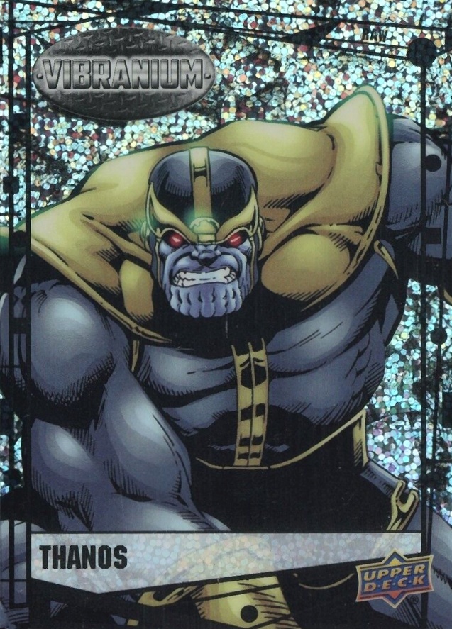 2015 Upper Deck Marvel Vibranium Thanos #15 Non-Sports Card