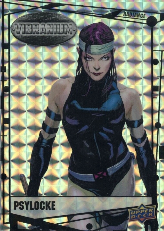2015 Upper Deck Marvel Vibranium Psylocke #38 Non-Sports Card