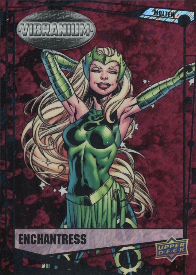 2015 Upper Deck Marvel Vibranium Enchantress #41 Non-Sports Card