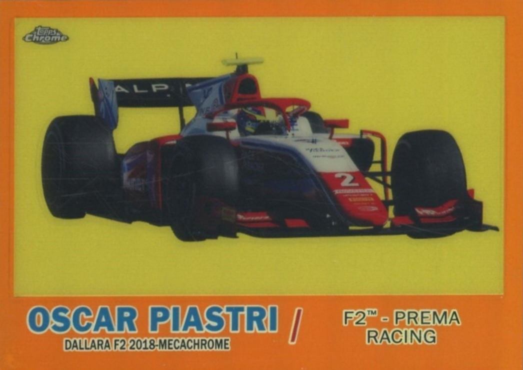 2021 Topps Chrome Formula 1 1961 Topps Sports Cars Oscar Piastri #T61OP Other Sports Card
