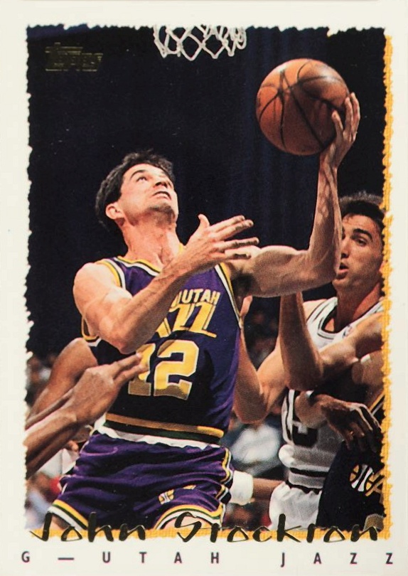 1994 Topps  John Stockton #225 Basketball Card