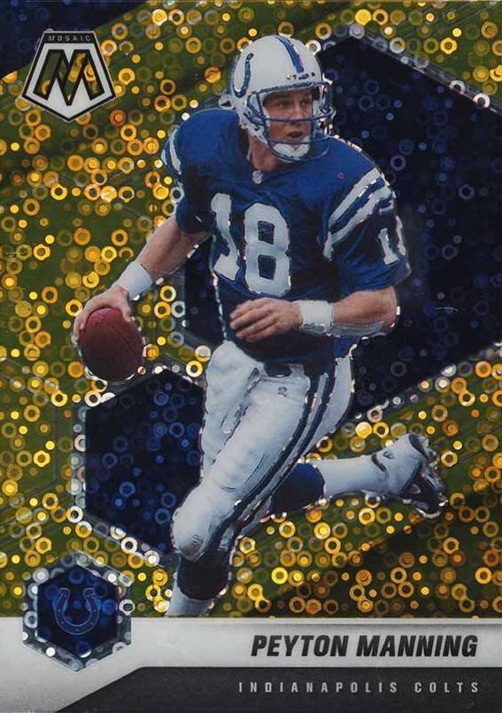 2021 Panini Mosaic Peyton Manning #91 Football Card