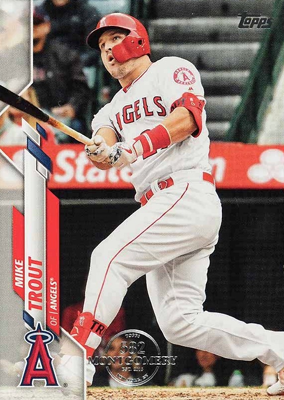 2020 Topps Complete Set Mike Trout #1 Baseball Card