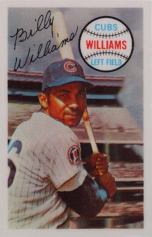 1970 Kellogg's Kelloggs Billy Williams #37 Baseball Card
