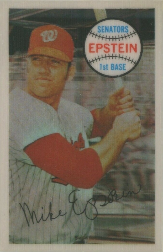 1970 Kellogg's Kelloggs Mike Epstein #24 Baseball Card
