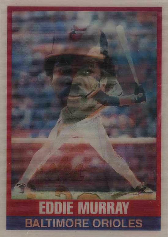 1989 Sportflics Eddie Murray #147 Baseball Card
