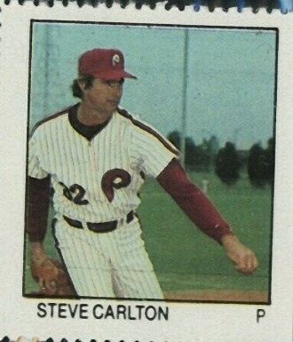 1983 Fleer Stamps Steve Carlton # Baseball Card