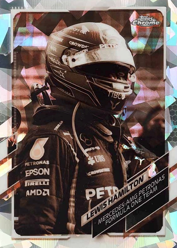 2021  Topps Chrome Formula 1 Sapphire Edition Lewis Hamilton #1 Other Sports Card