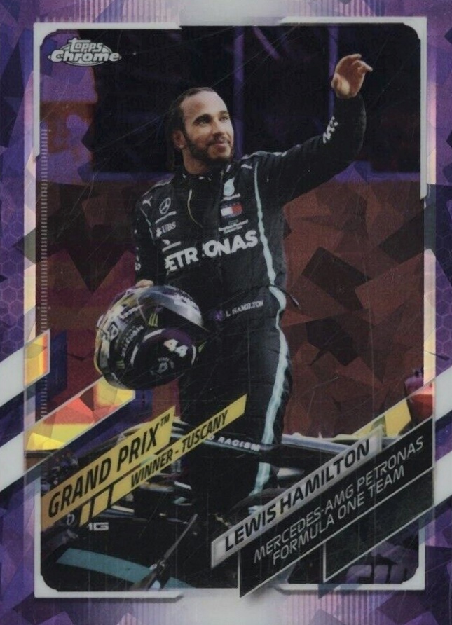 2021  Topps Chrome Formula 1 Sapphire Edition Lewis Hamilton #146 Other Sports Card