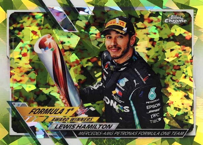 2021  Topps Chrome Formula 1 Sapphire Edition Lewis Hamilton #171 Other Sports Card