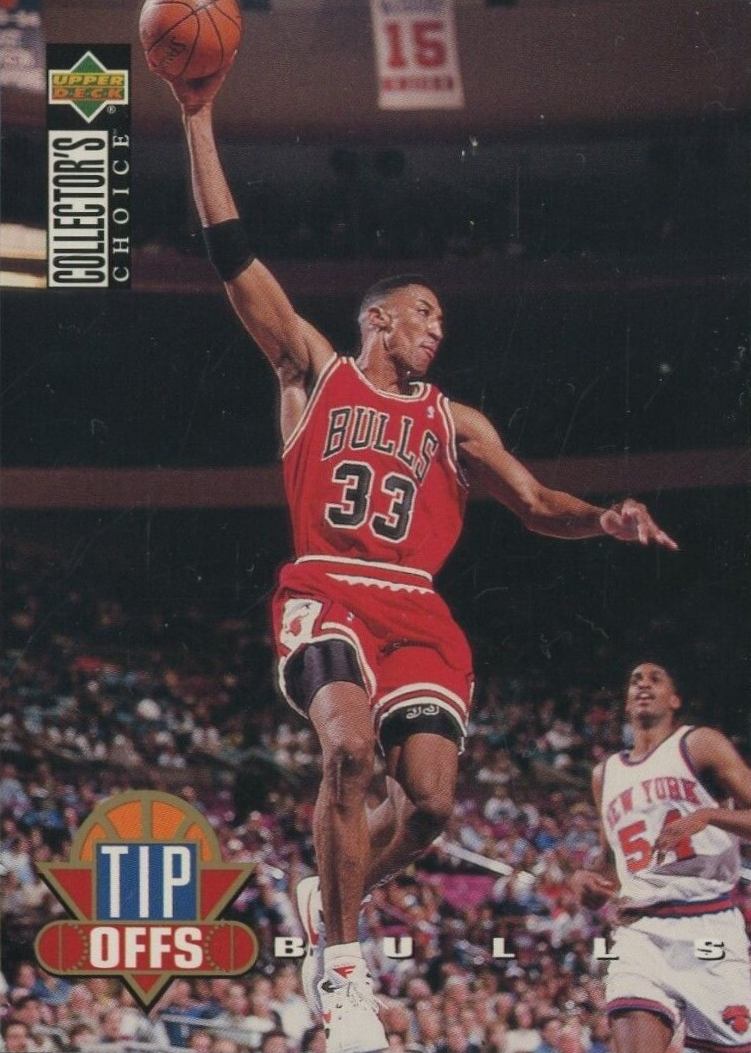 1994 Collector's Choice International Scottie Pippen #169 Basketball Card