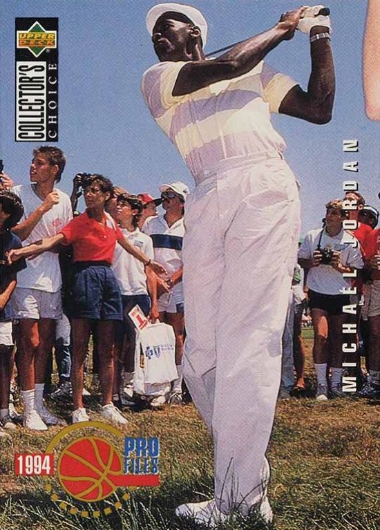 1994 Collector's Choice International Michael Jordan #204 Basketball Card