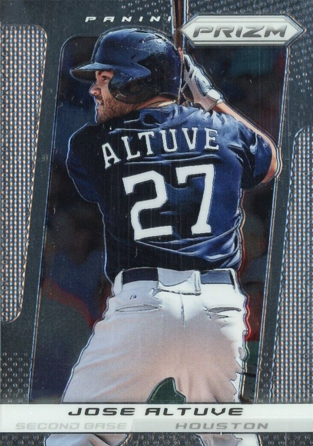 2013 Panini Prizm Jose Altuve #113 Baseball Card