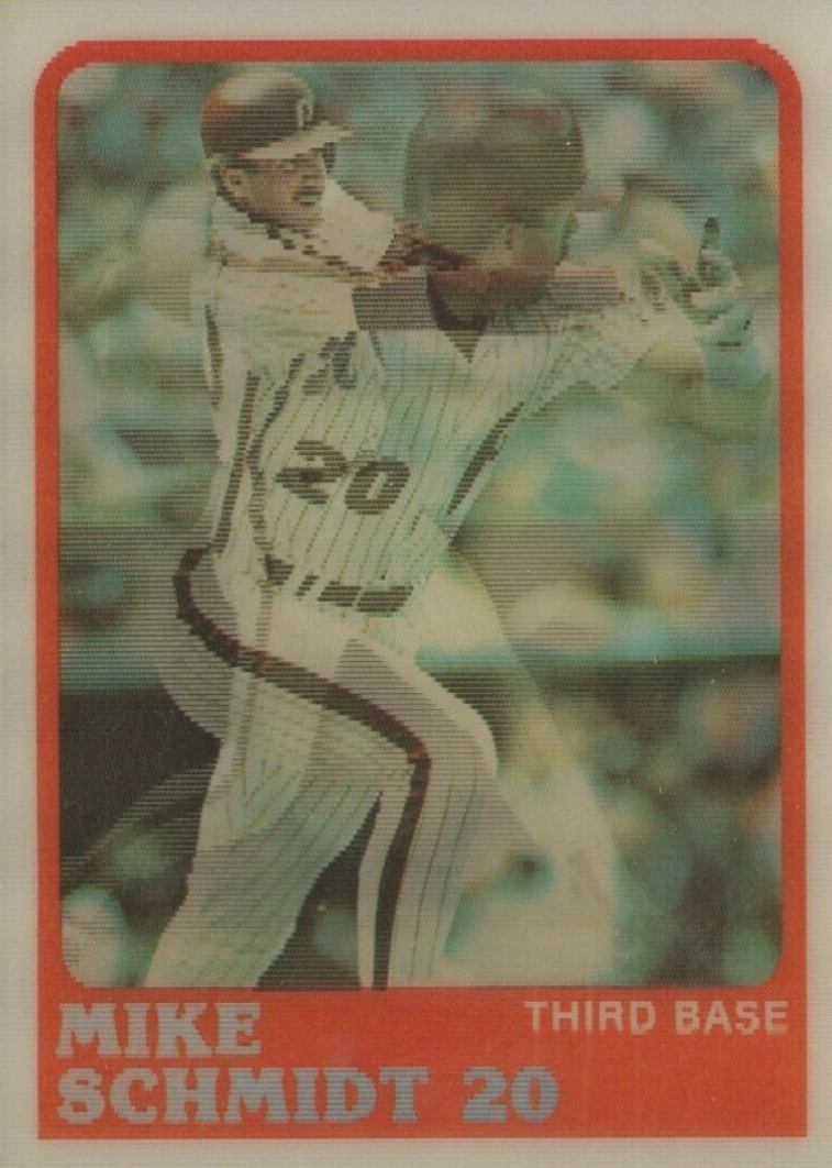 1988 Sportflics Mike Schmidt #35 Baseball Card