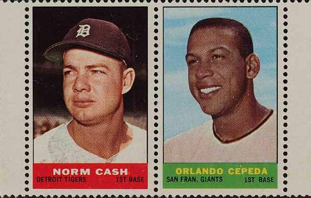 1964 Bazooka Stamps Orlando Cepeda # Baseball Card
