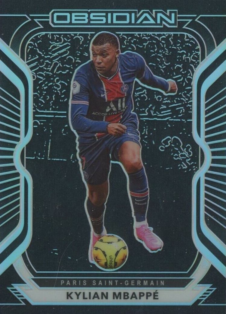 2020 Panini Obsidian Kylian Mbappe #79 Soccer Card