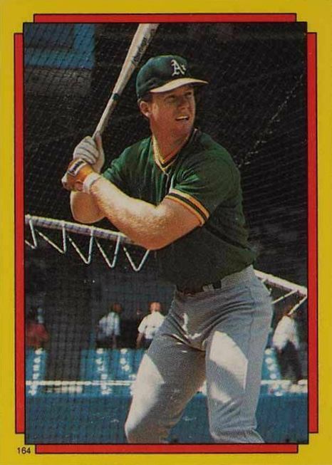 1988 Topps Stickercard George Bell #47 Baseball Card
