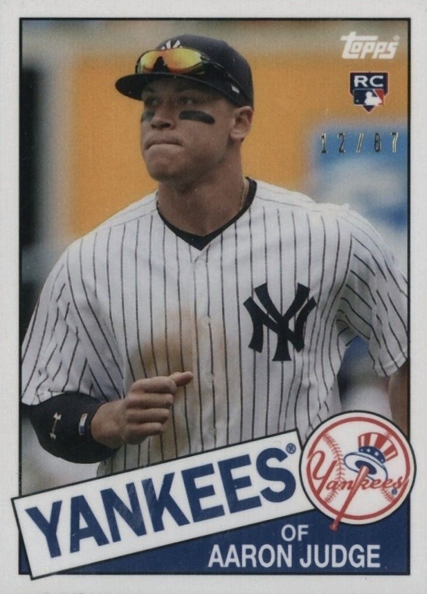 2017 Topps Transcendent Collection Topps History Aaron Judge Aaron Judge #1985 Baseball Card