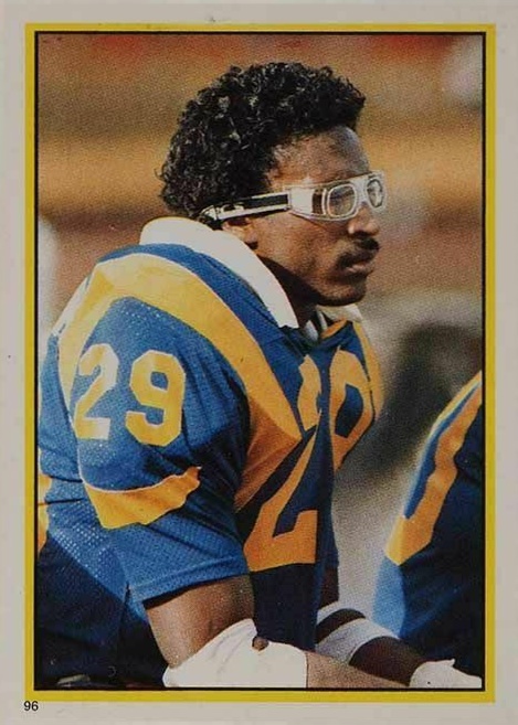 1984 Topps Stickers Eric Dickerson #96 Football Card