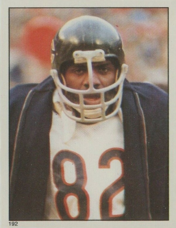 1981 Topps Stickers Alan Page #192 Football Card