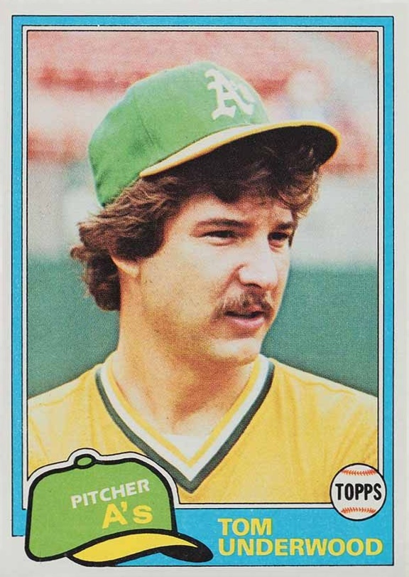 1981 Topps Tom Underwood #846 Baseball Card