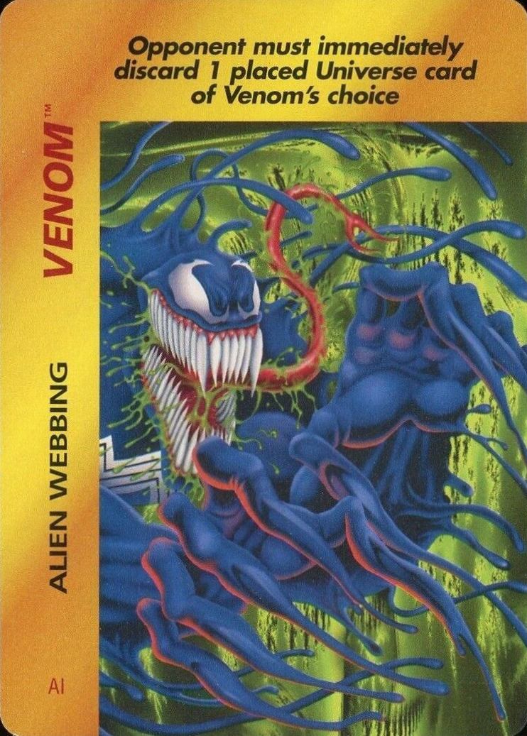 1995 Marvel Overpower Venom # Non-Sports Card