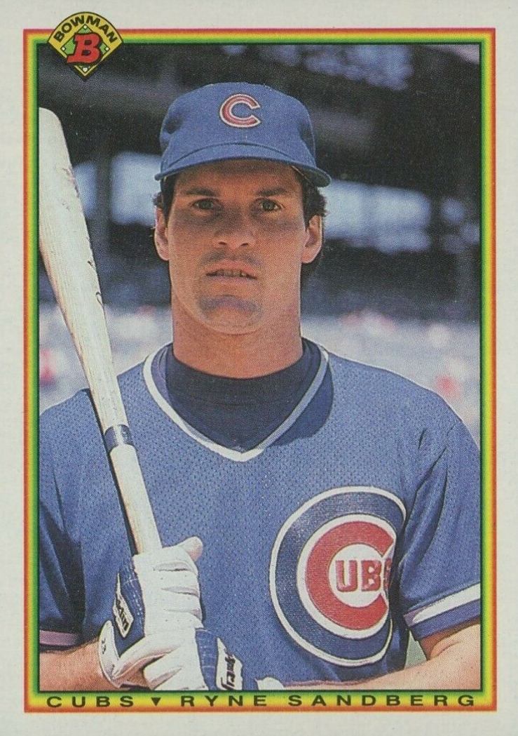 1990 Bowman Ryne Sandberg #30 Baseball Card