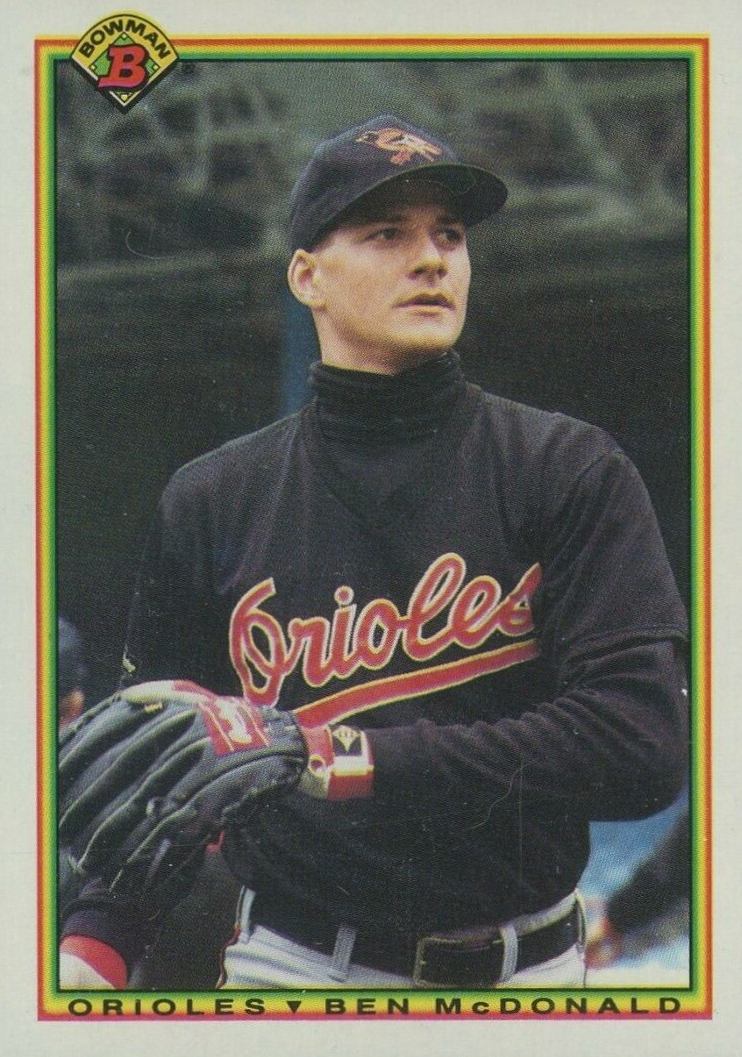 1990 Bowman Ben McDonald #243 Baseball Card