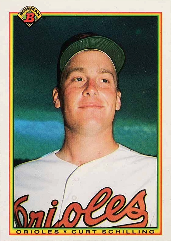 1990 Bowman Curt Schilling #246 Baseball Card