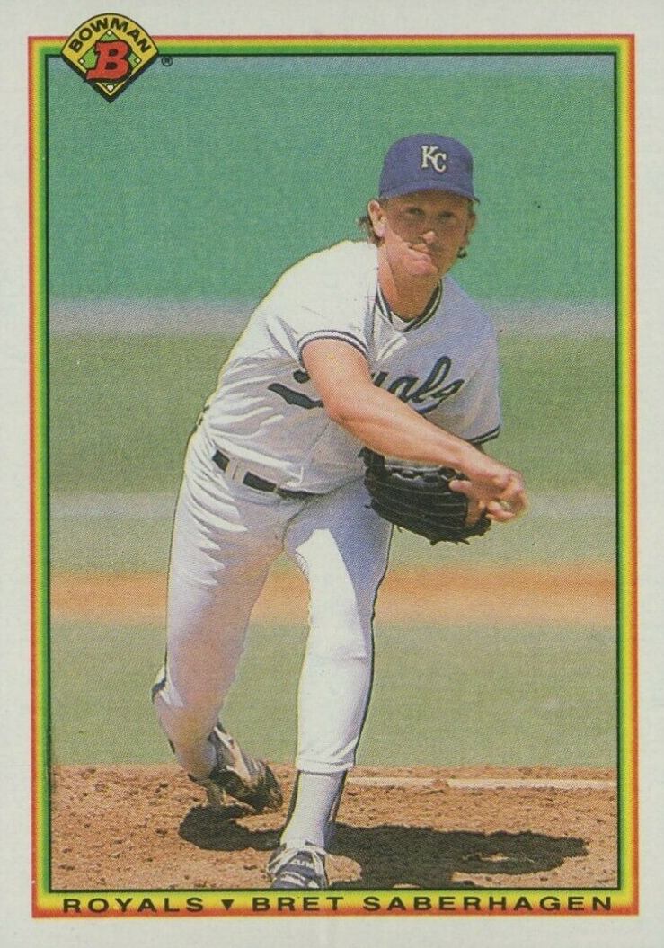 1990 Bowman Bret Saberhagen #364 Baseball Card