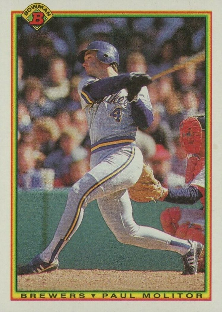 1990 Bowman Paul Molitor #399 Baseball Card