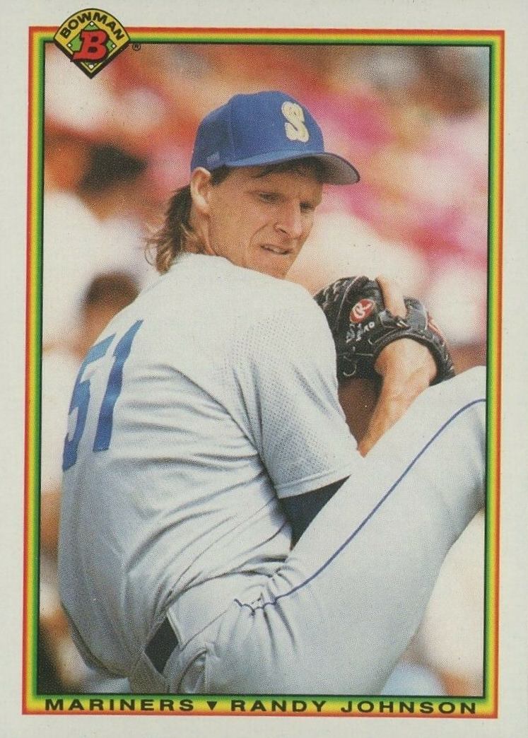 1990 Bowman Randy Johnson #468 Baseball Card