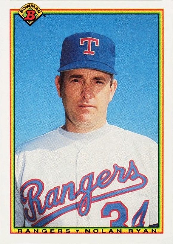 1990 Bowman Nolan Ryan #486 Baseball Card