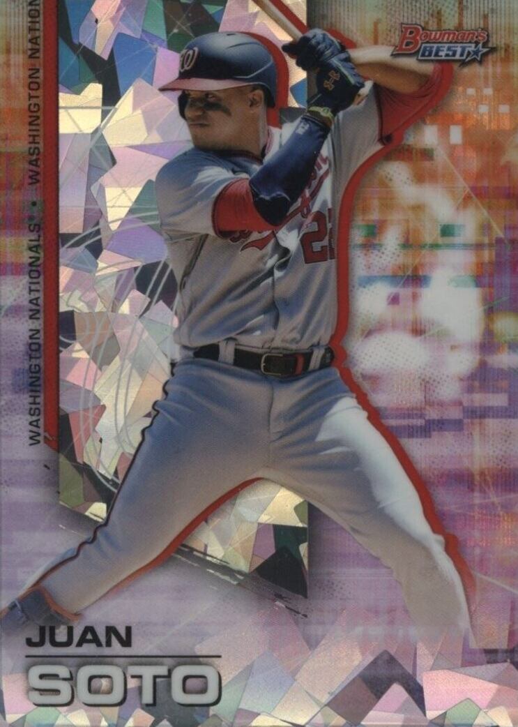 2021 Bowman's Best Juan Soto #96 Baseball Card