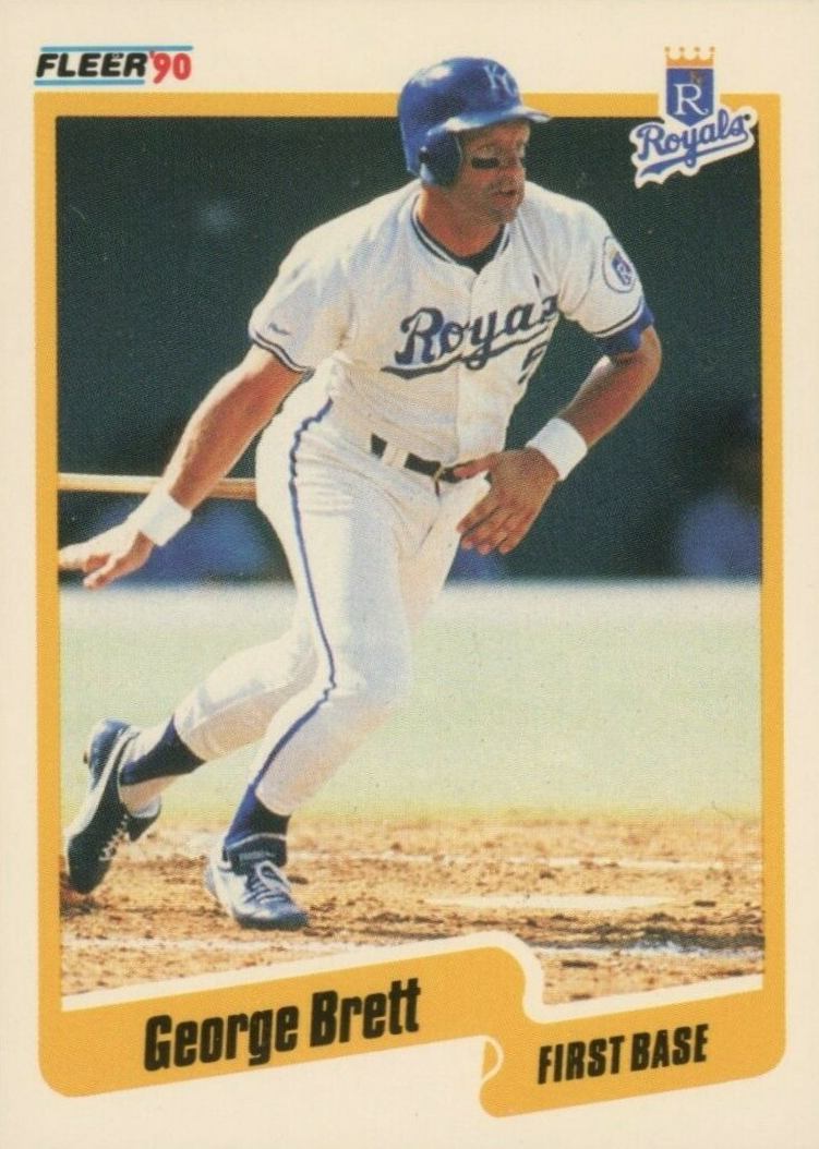 1990 Fleer George Brett #103 Baseball Card