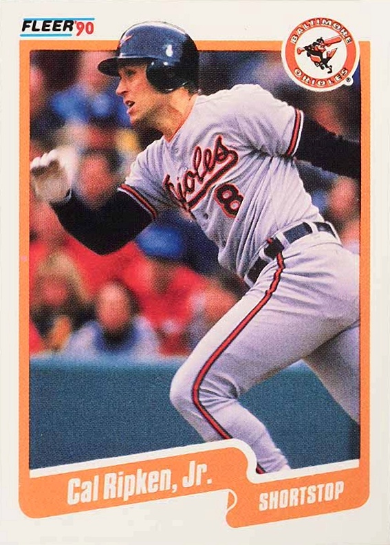 1990 Fleer Cal Ripken Jr. #187 Baseball Card