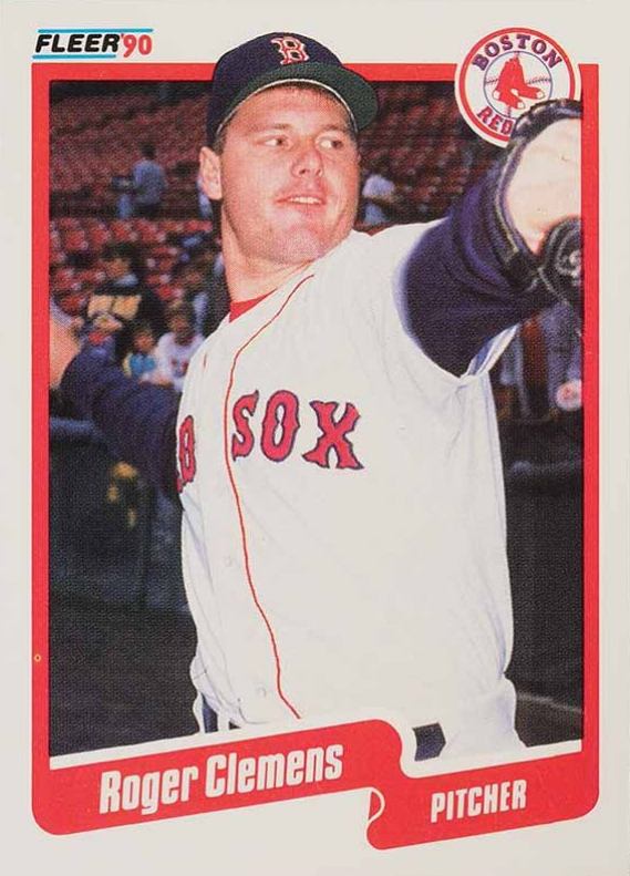 1990 Fleer Roger Clemens #271 Baseball Card