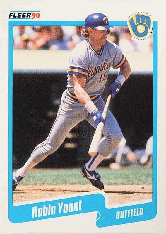 1990 Fleer Robin Yount #340 Baseball Card