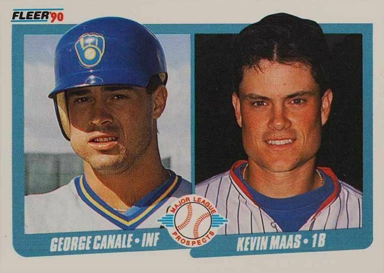 1990 Fleer G.Canale/K.Maas #641 Baseball Card