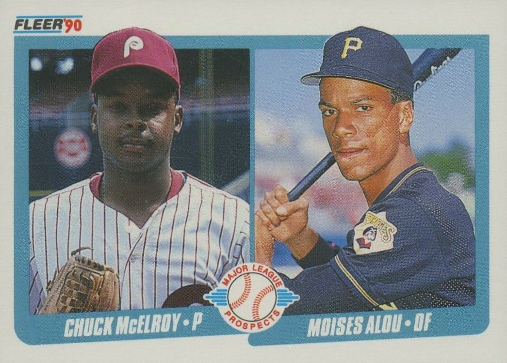 1990 Fleer C.McElroy/M.Alou #650 Baseball Card