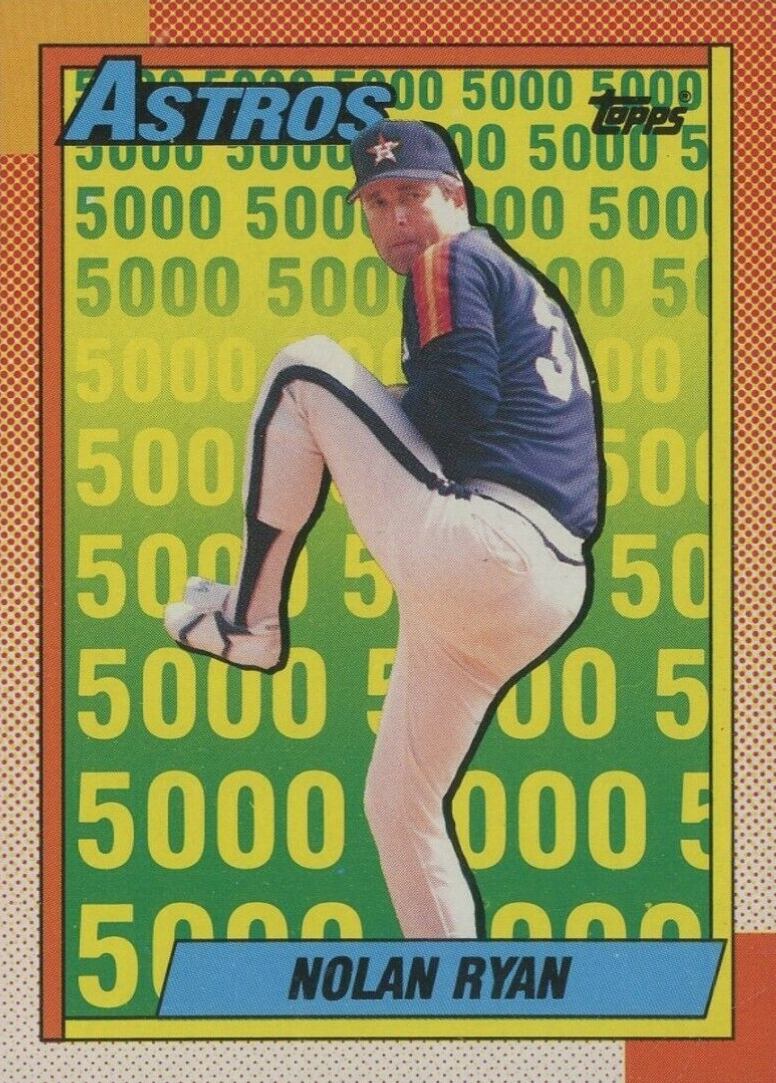 1990 O-Pee-Chee Nolan Ryan Salute #4 Baseball Card