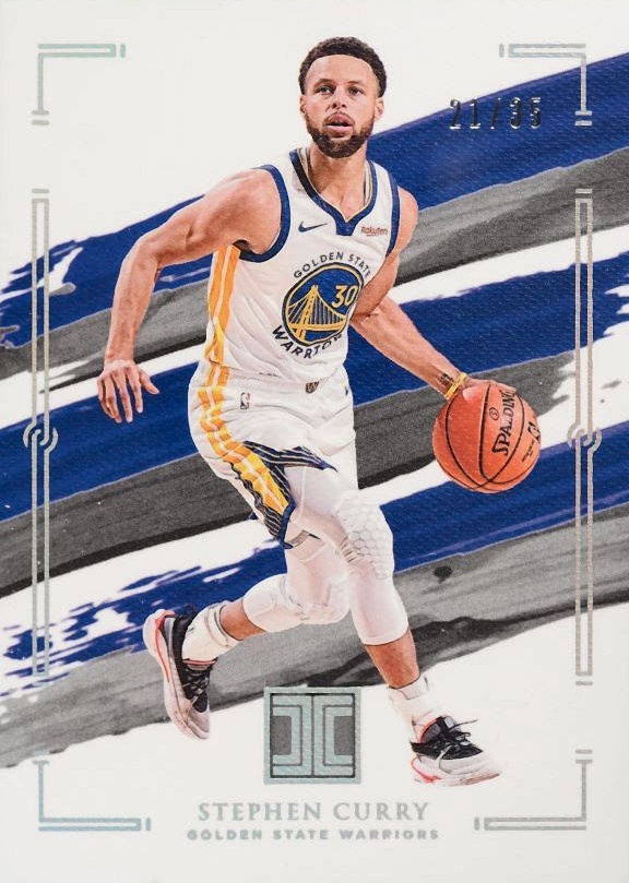 2020 Panini Impeccable Stephen Curry #45 Basketball Card