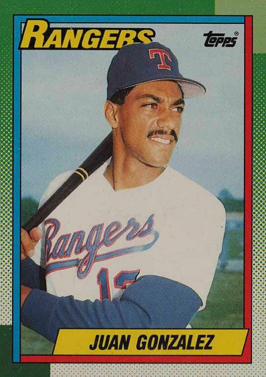 1990 O-Pee-Chee Juan Gonzalez #331 Baseball Card